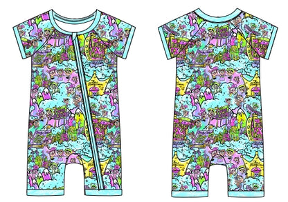 Magical Mischief Bamboo Shorty Zippy