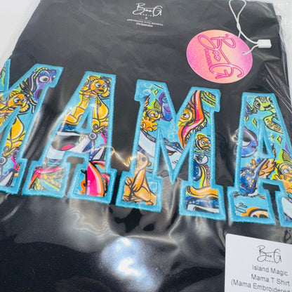 Reef Rascals Bamboo Mama Embroidered T-Shirt