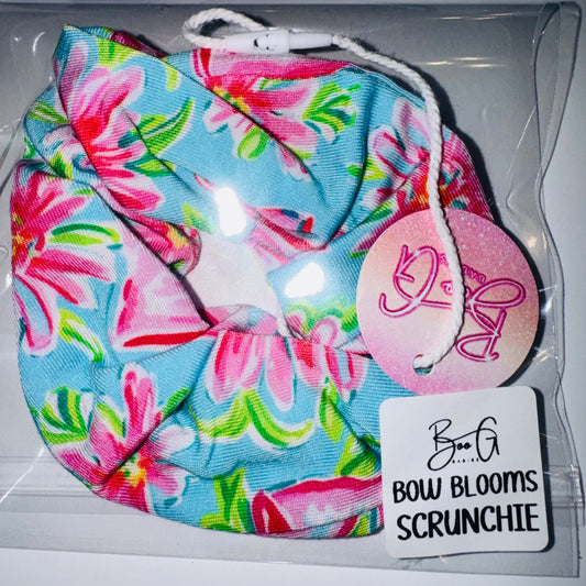 Bow Blooms Scrunchie