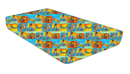 Throwback Tales Bamboo Standard Crib Sheet