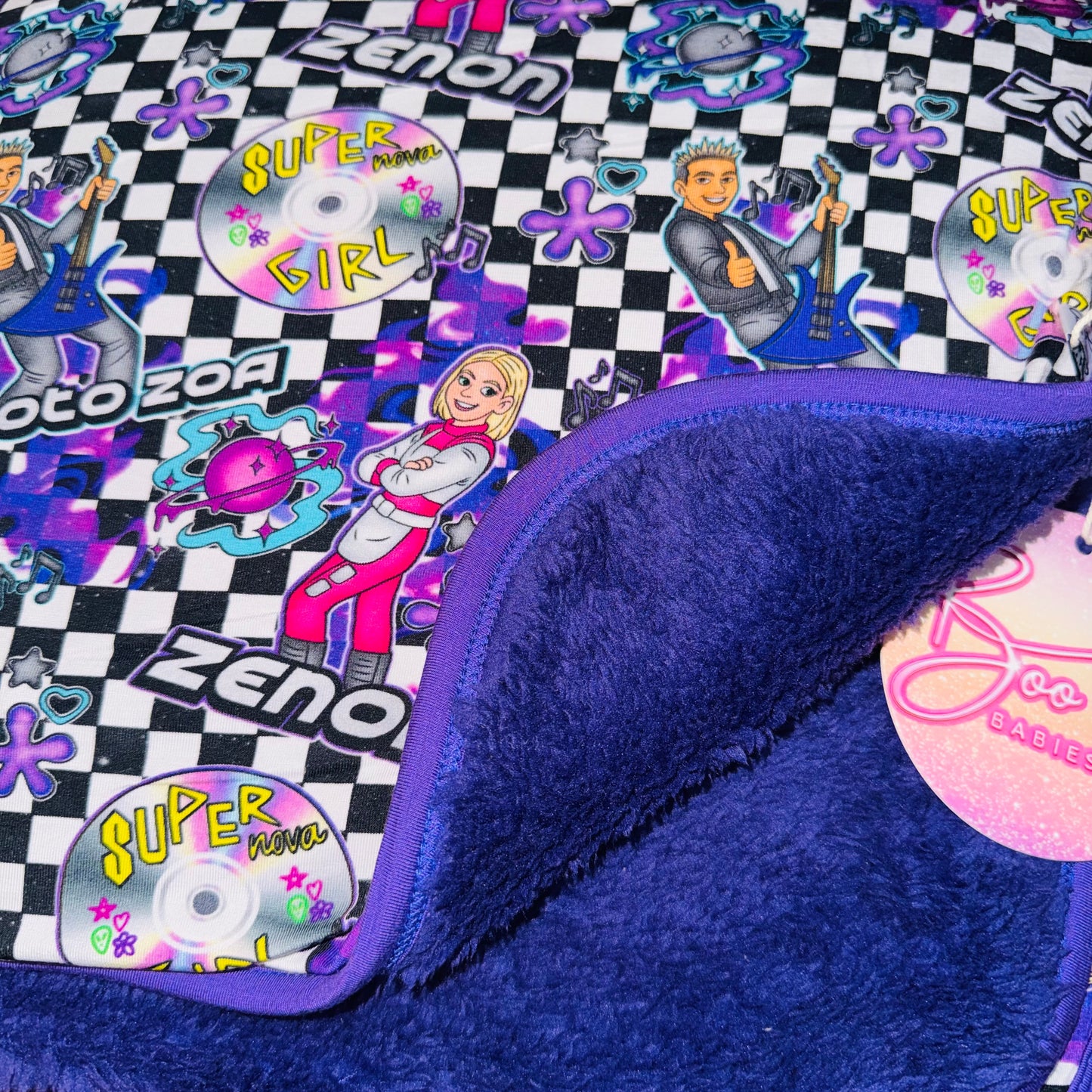 Super Nova Plush Back Bamboo Blanket 60x80”