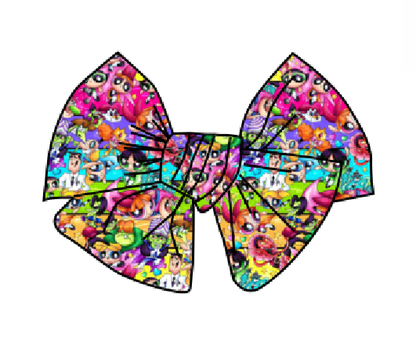 Starburst Squad Bamboo Bow Clip