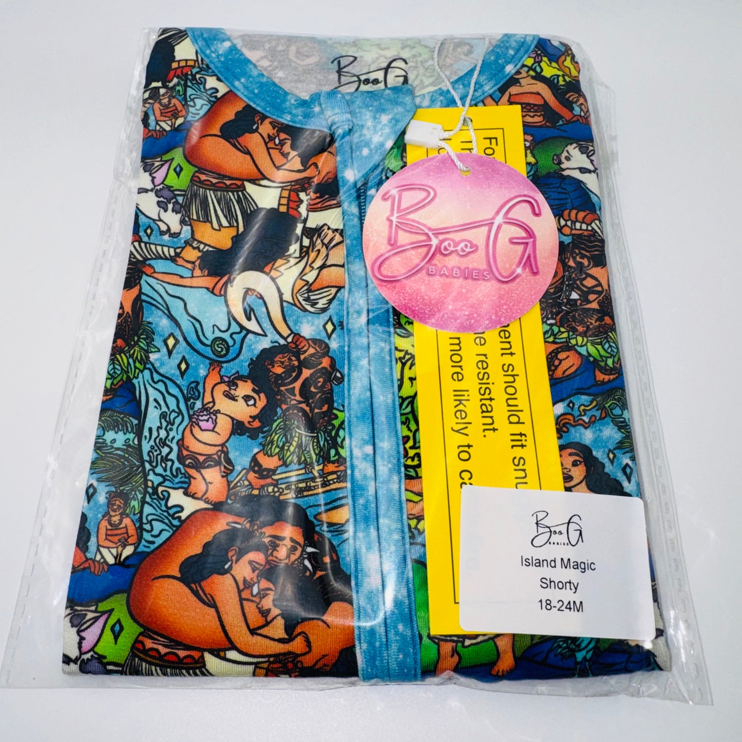 Island Magic Bamboo Shorty Zippy