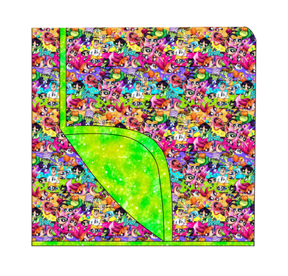 Starburst Squad Double Layer Bamboo Blanket