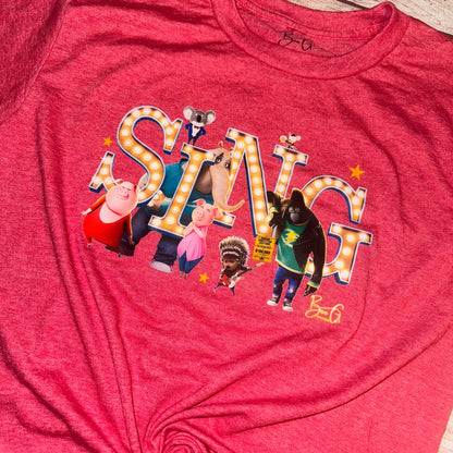 Spotlight Dreams Custom Graphic Tee