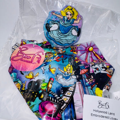 Hollywood Land Embroidered Blanket Lovey