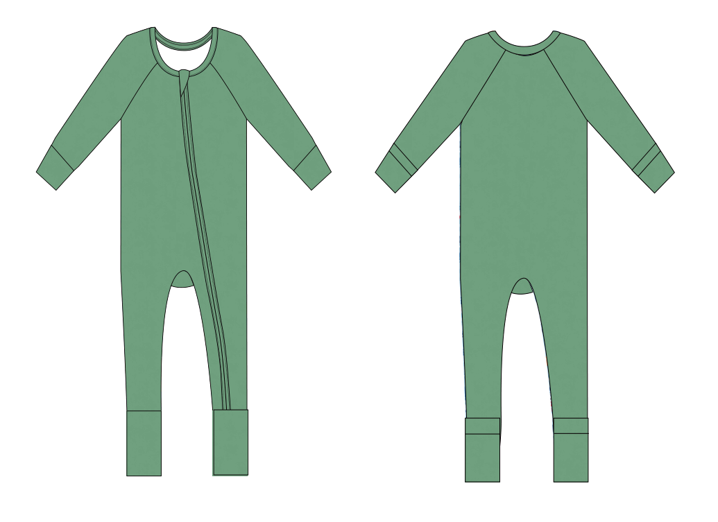 Sweet Sage Convertible Bamboo Zippy