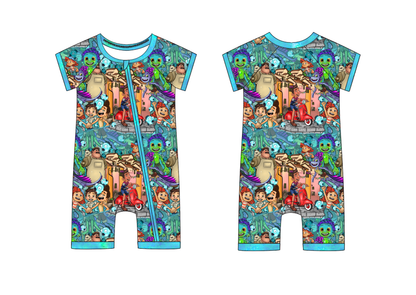 Lagoon Legends Bamboo Shorty Zippy