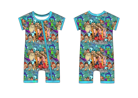 Lagoon Legends Bamboo Shorty Zippy