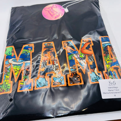 Island Magic Bamboo Mama Embroidered T-Shirt