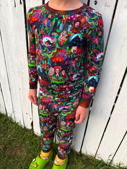 Spellbound Sisters Bamboo Long Sleeve and Pants Set