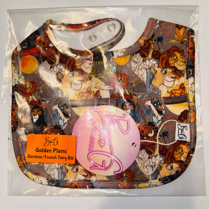 Golden Plains Bamboo Bib