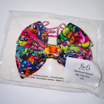 Starburst Squad Bamboo Bow Clip
