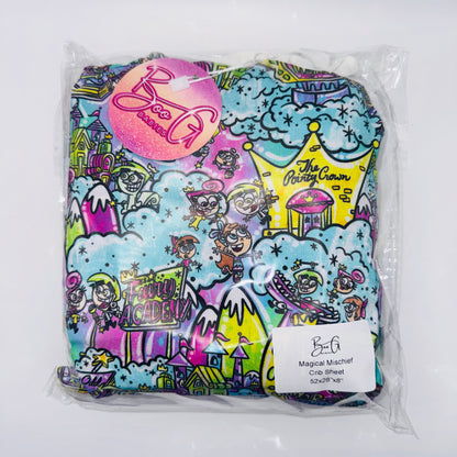 Magical Mischief Bamboo Standard Crib Sheet