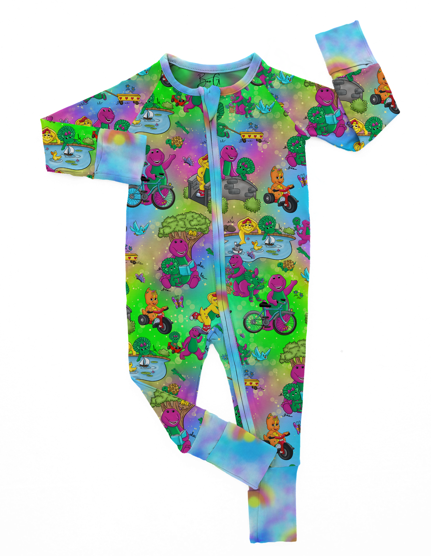 Dino Daydream Park Convertible Bamboo Zippy