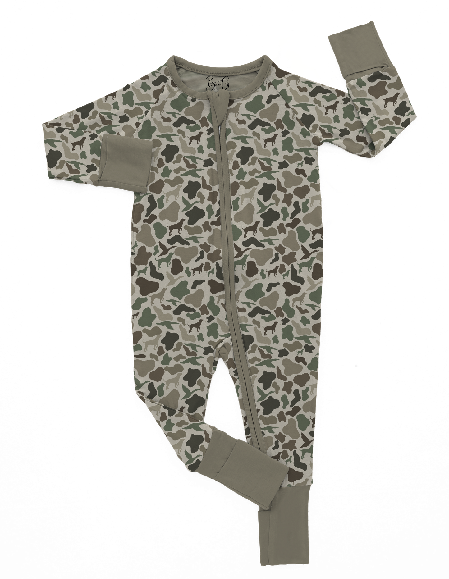 Backwoods Blend Bamboo Convertible Long Sleeve Zippy