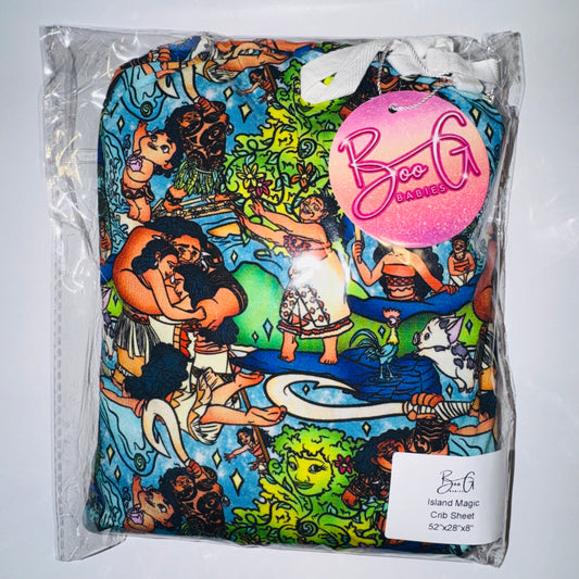 Island Magic Bamboo Standard Crib Sheet