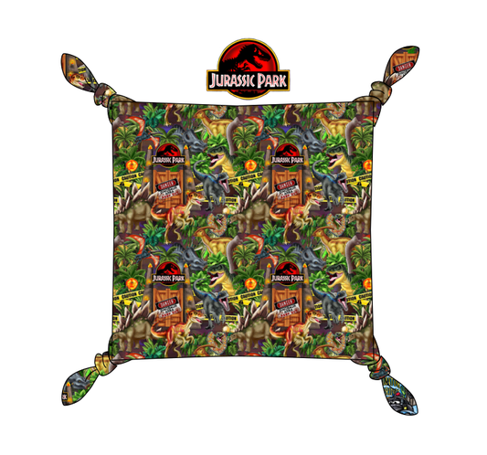 Danger Zone Embroidered Blanket Lovey