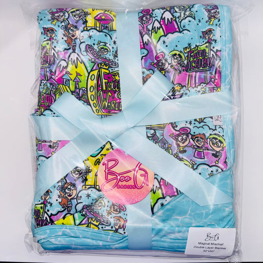 Magical Mischief Double Layer Bamboo Blanket
