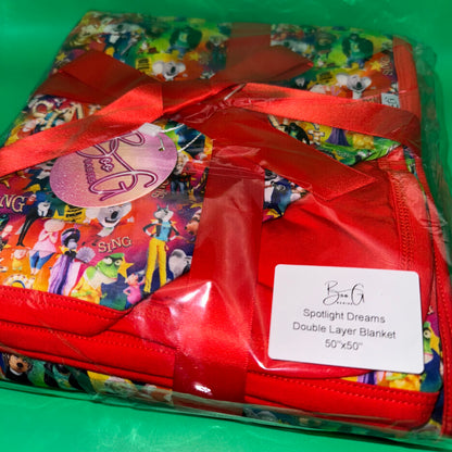 Spotlight Dreams Double Layer Bamboo Blanket