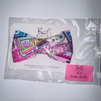 Y2K Bamboo Bow Clip