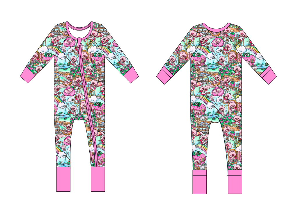 The Berry Patch Convertible Bamboo Zippy