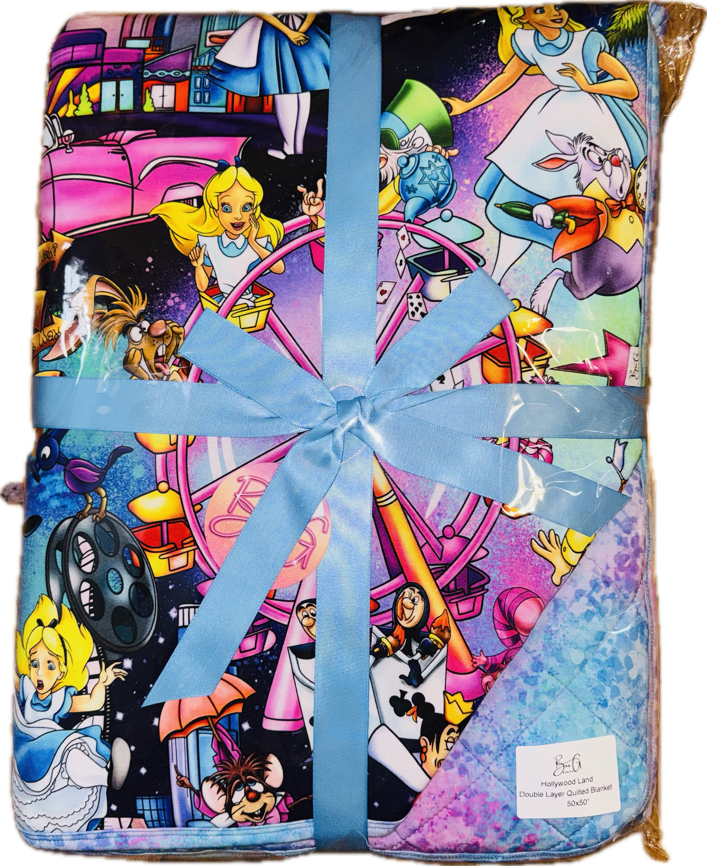 Hollywood Land Double Layer Quilted Bamboo Blanket