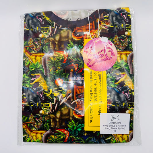 Danger Zone Bamboo Long Sleeve and Pants Set