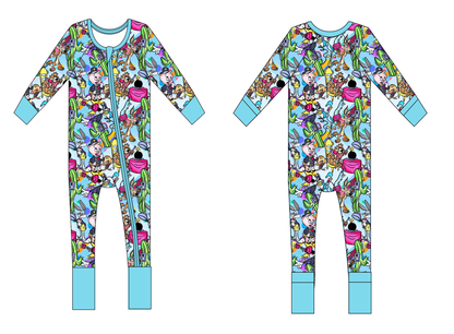 Running Wild Convertible Bamboo Zippy
