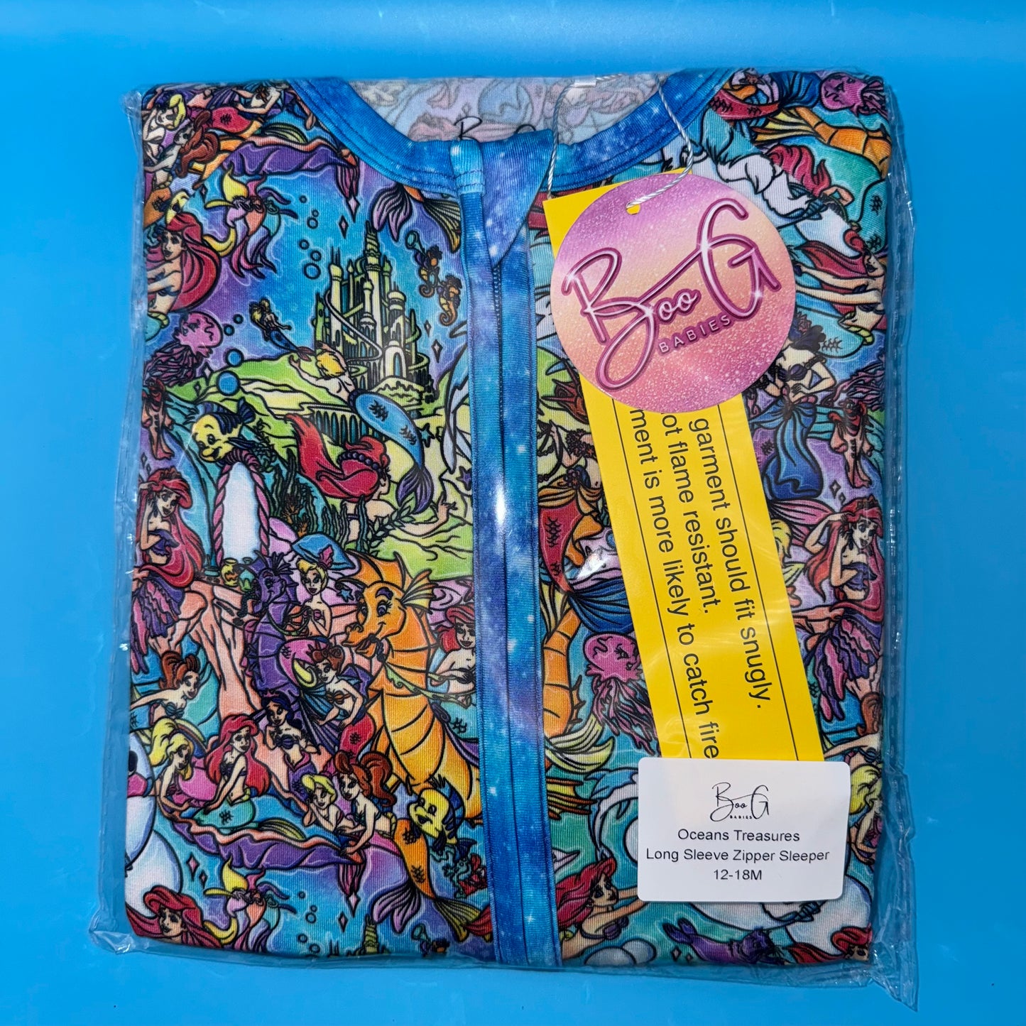 Oceans Treasures Convertible Bamboo Zippy