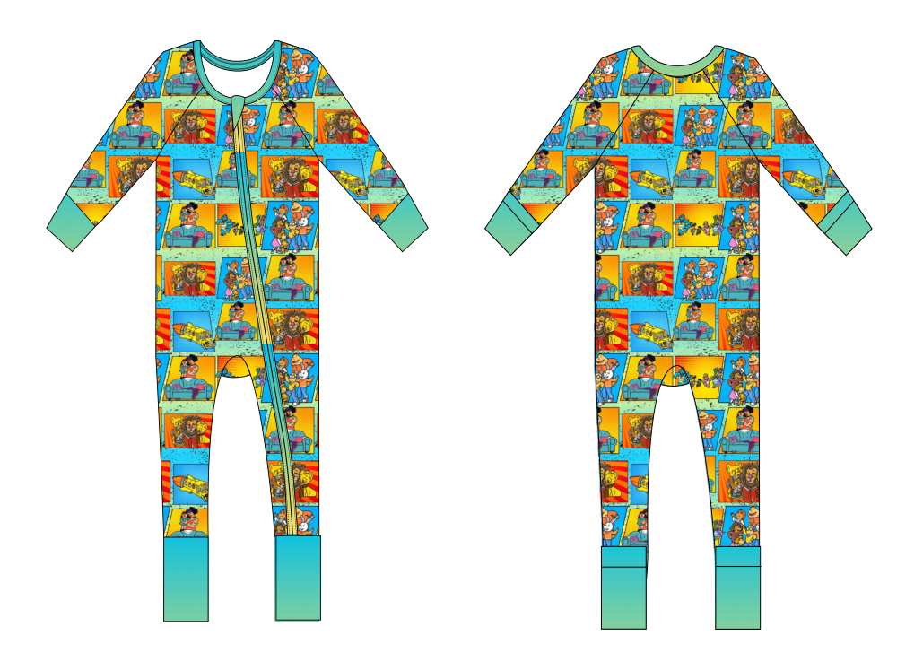 Throwback Tales Convertible Bamboo Zippy