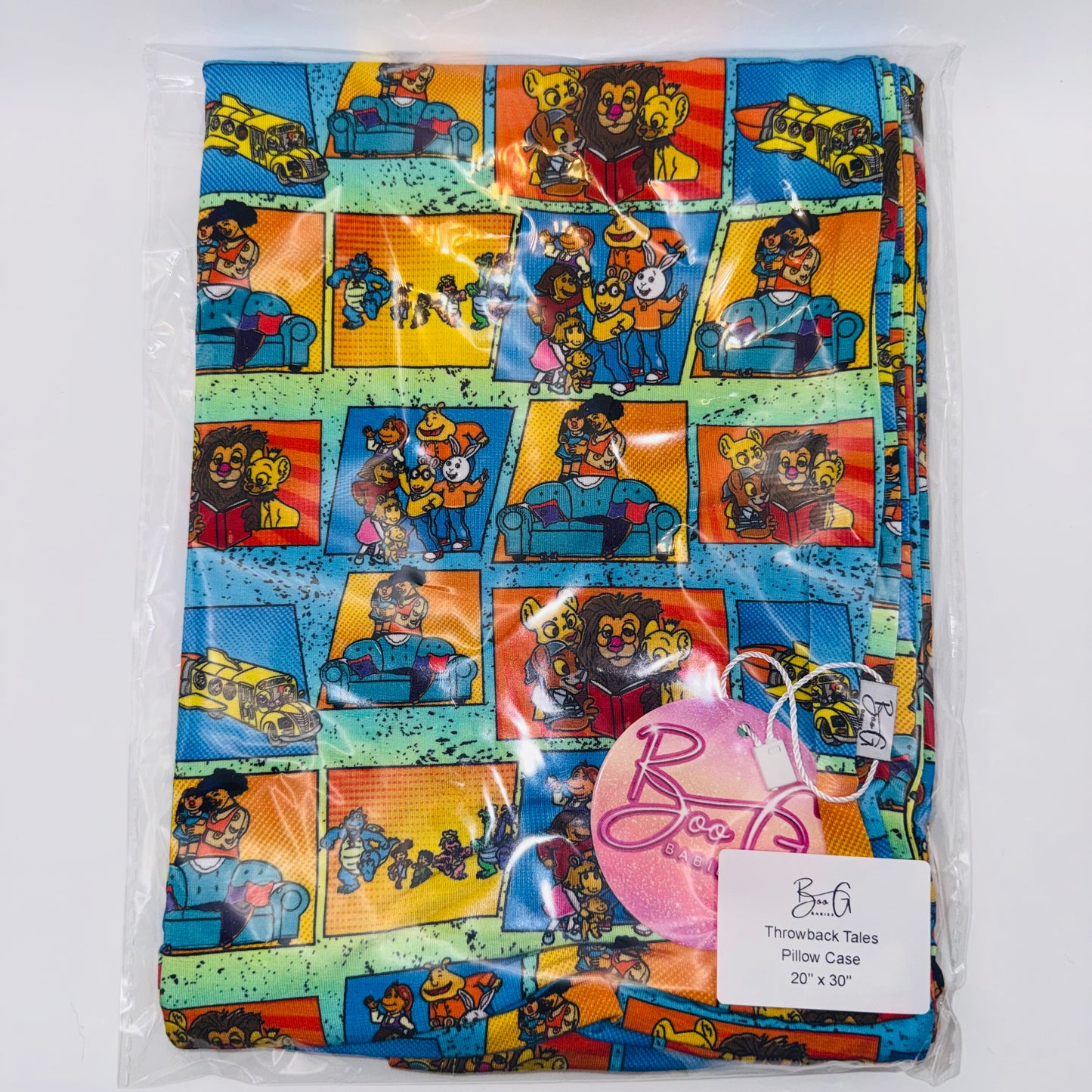 Throwback Tales Bamboo Pillowcase