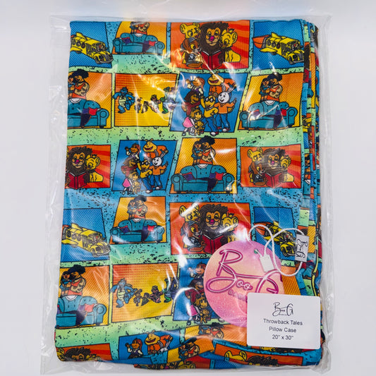 Throwback Tales Bamboo Pillowcase