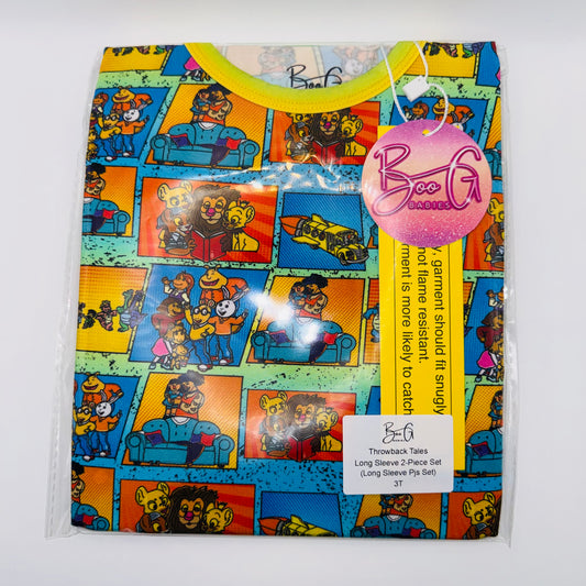 Throwback Tales Bamboo Long Sleeve and Pants Set